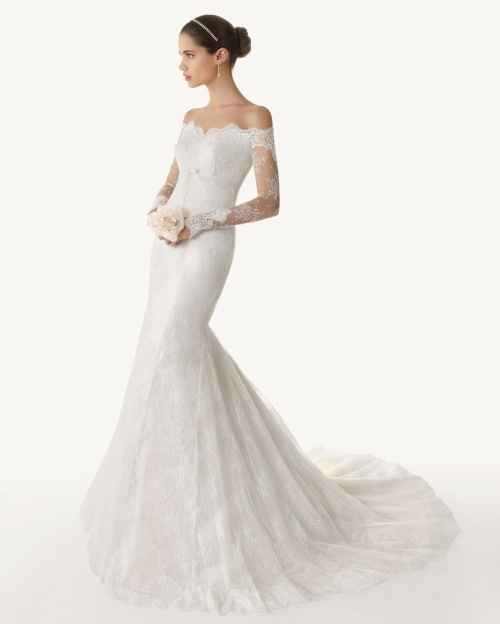 en la seleccion del vestido.....