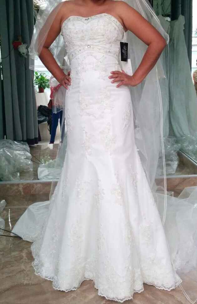 Mi vestido!