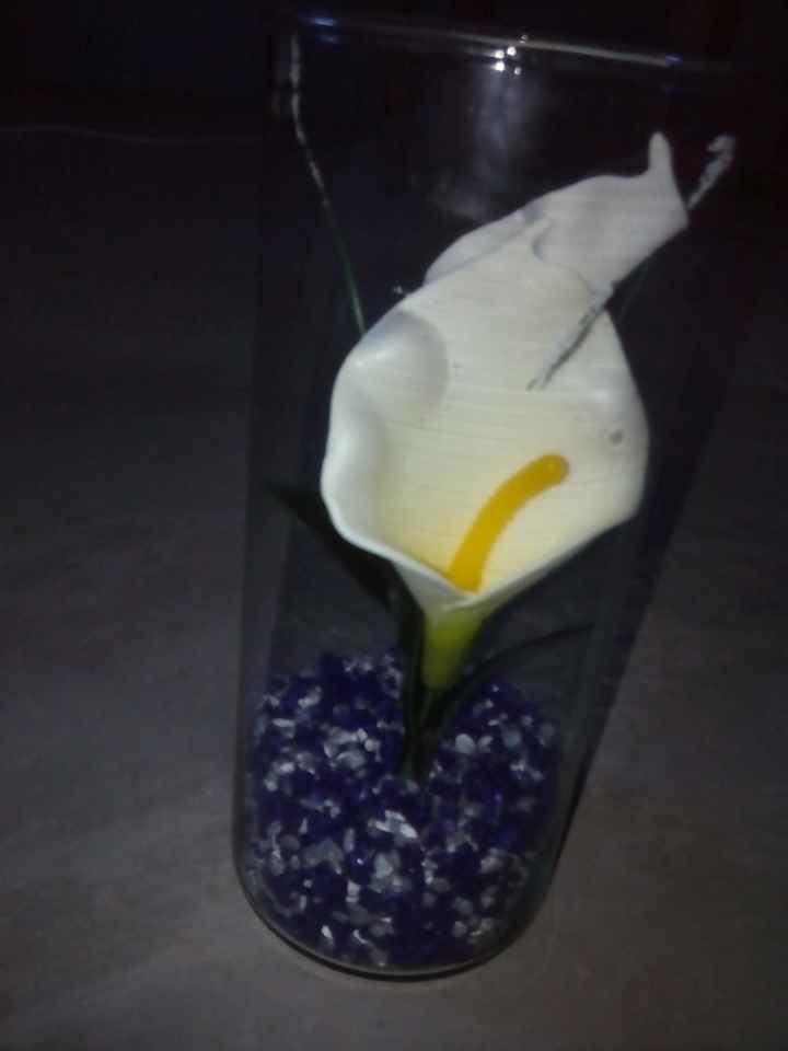 centros de mesa en proceso