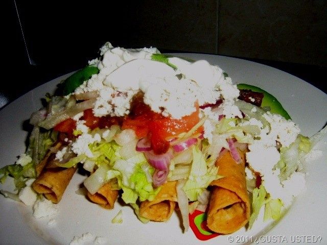 Tacos dorados