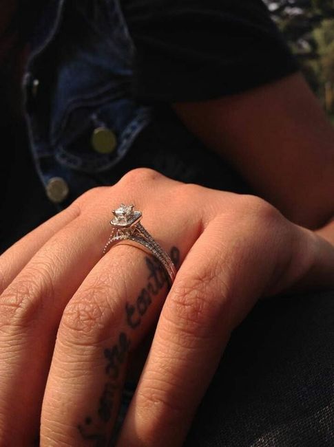 ¿se tomaron una foto cuando les dieron el anillo? - 1