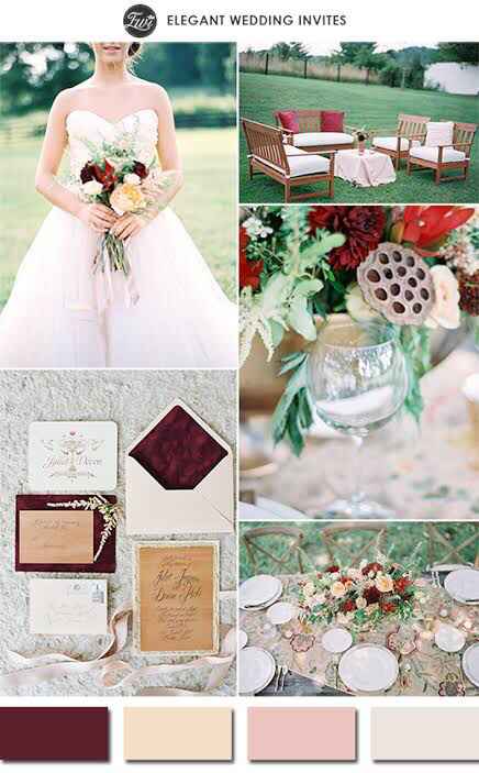 ¿Color vino ,para boda en mayo? - 1
