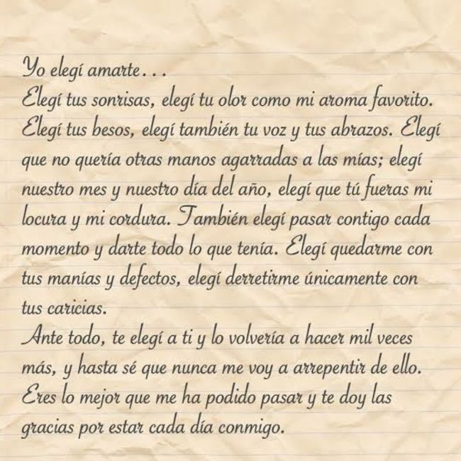 Carta para aniversario ❤️ 2