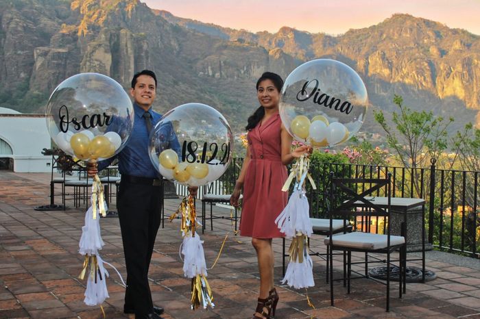Competencia de Save the Date: Letrero 1