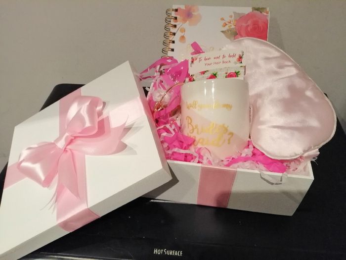 Mi hermosa cajita de Bridesmaid!! 2