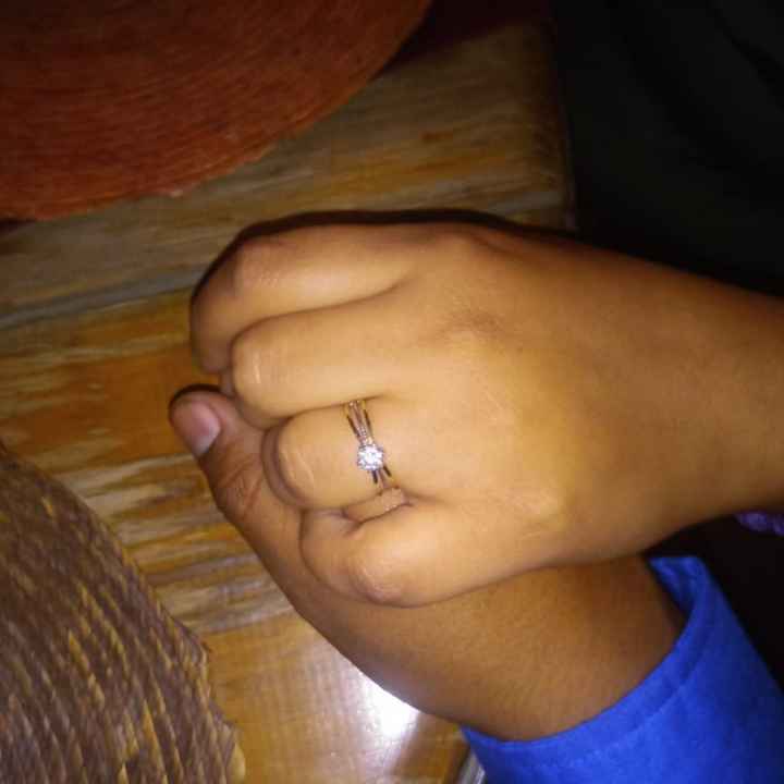 Si hubieras podido elegir el anillo de compromiso.. - 1