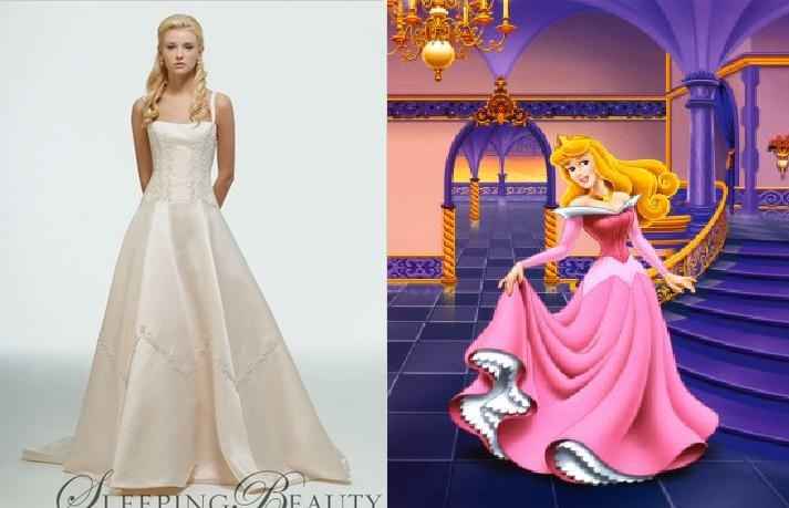 Vestidos de novia al estilo de las princesas disney!!! - 3