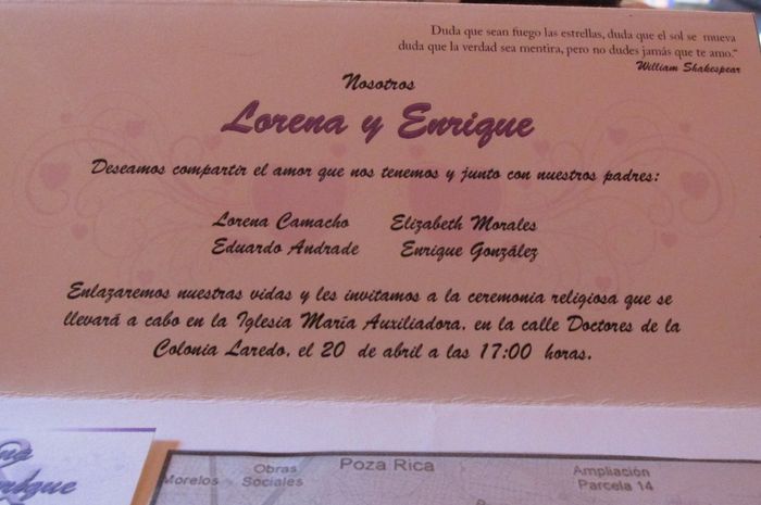 mis invitaciones