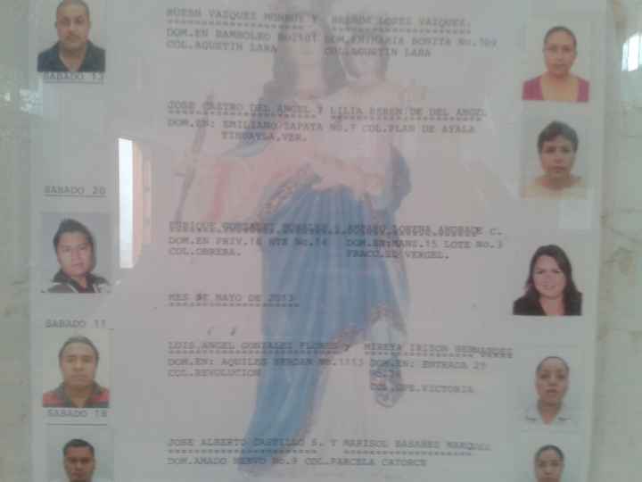 nuestras amonestaciones
