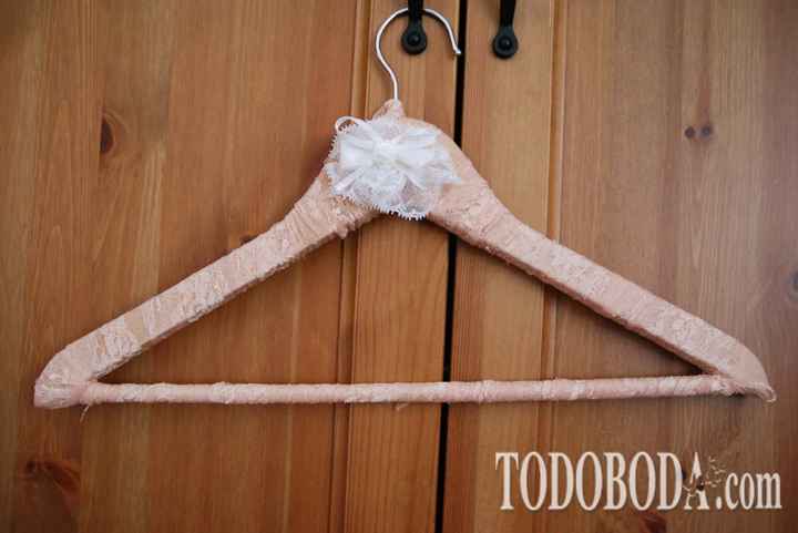 tutorial gancho vestido de novia