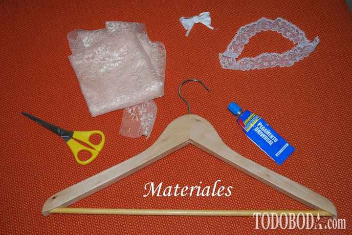 tutorial gancho vestido de novia