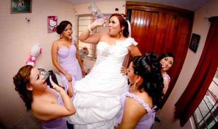 La novia borracha