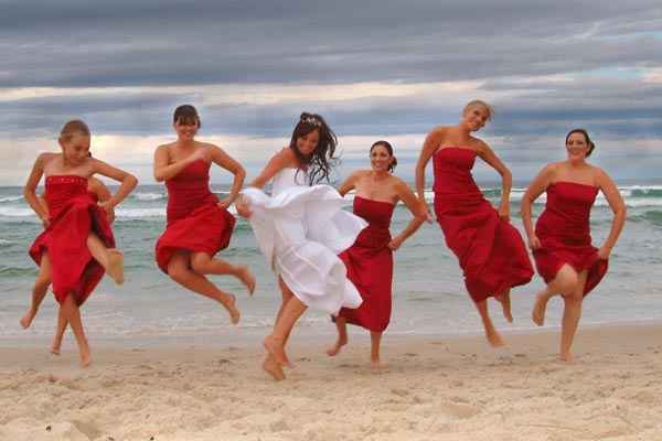 Foto con las damas