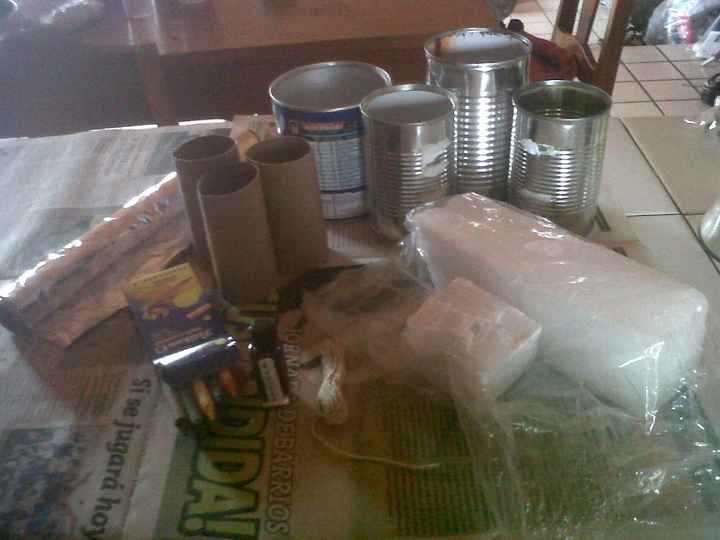 como hacer velas