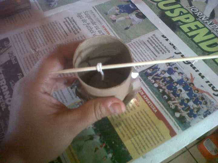 como hacer velas