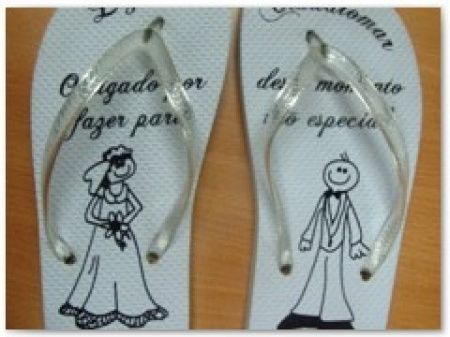 Sandalias decoradas