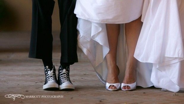 converse en la boda