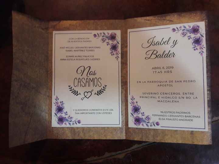 Invitaciones listas 😍 - 2