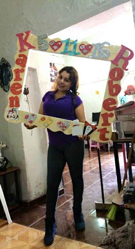 Marco de selfies - 1