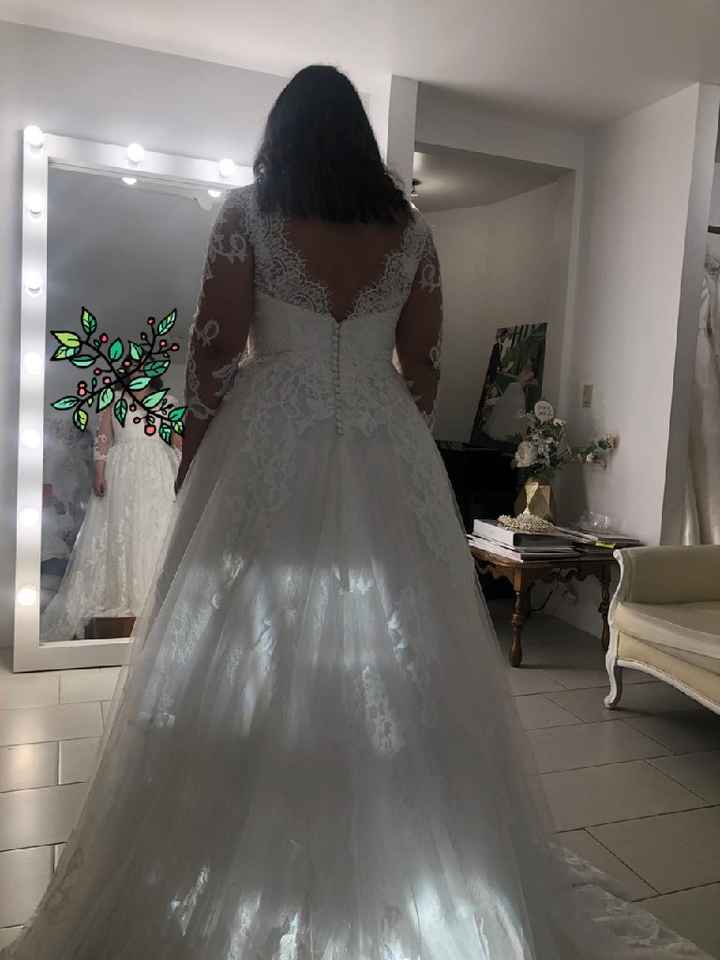 2Da prueba de vestido ya con ajustes. - 2