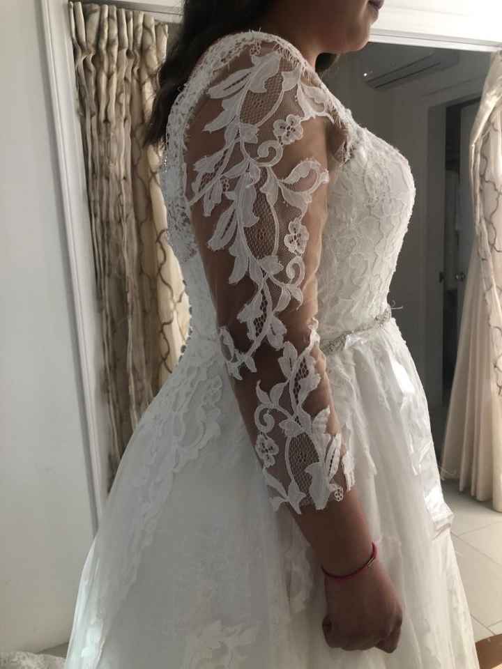 2Da prueba de vestido ya con ajustes. - 3