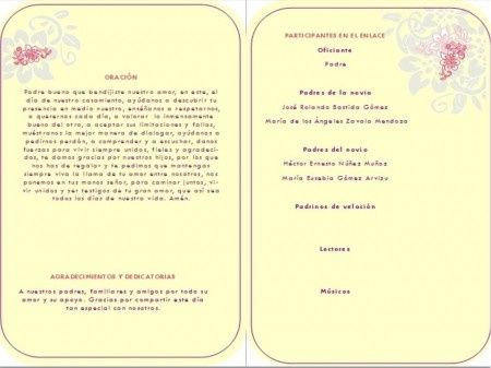 Misal contenido