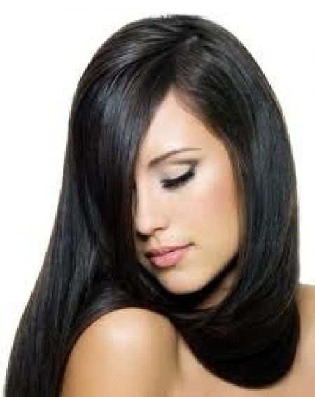 Cabello largo y hermoso
