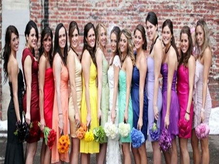 Damas coloridas