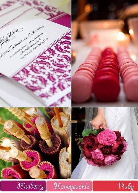 Colores de mi boda