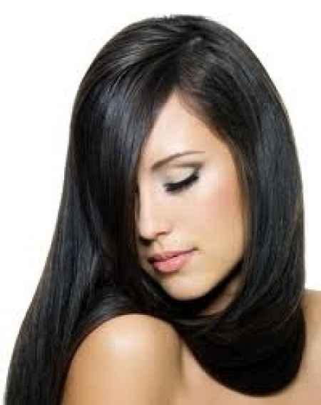 Cabello largo y hermoso