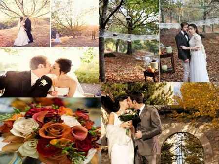 Boda otoñal