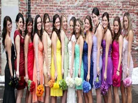 Damas coloridas