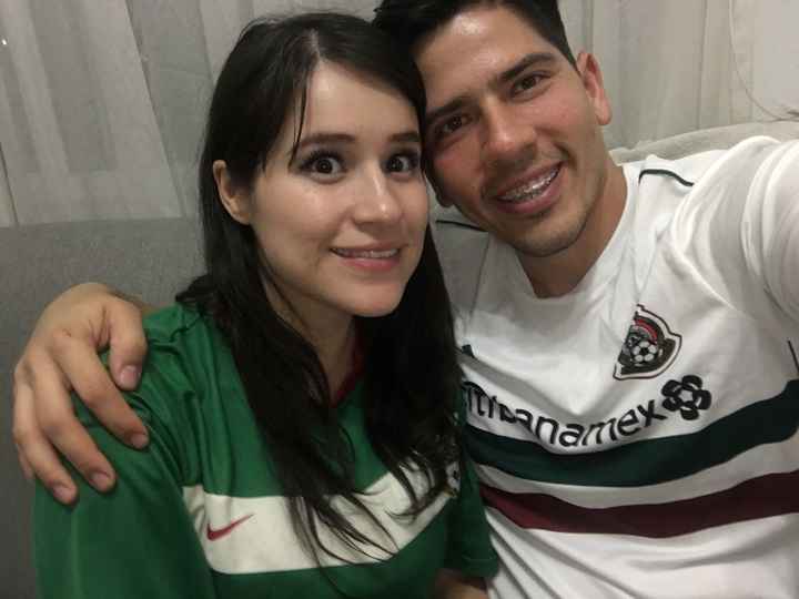 Listos para ver el juego de Mexico 