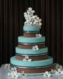 pastel turquesa y chocolate