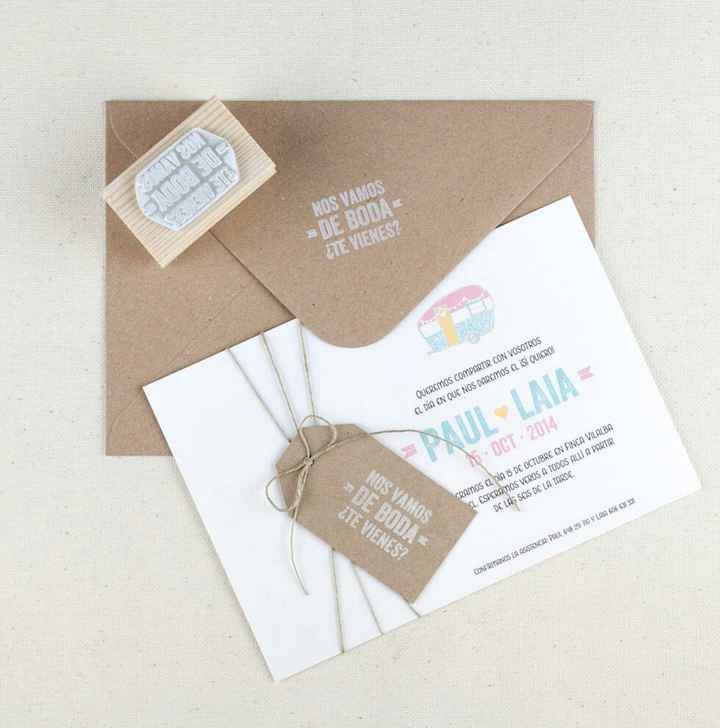 Mis invitaciones - no tradicionales - 1