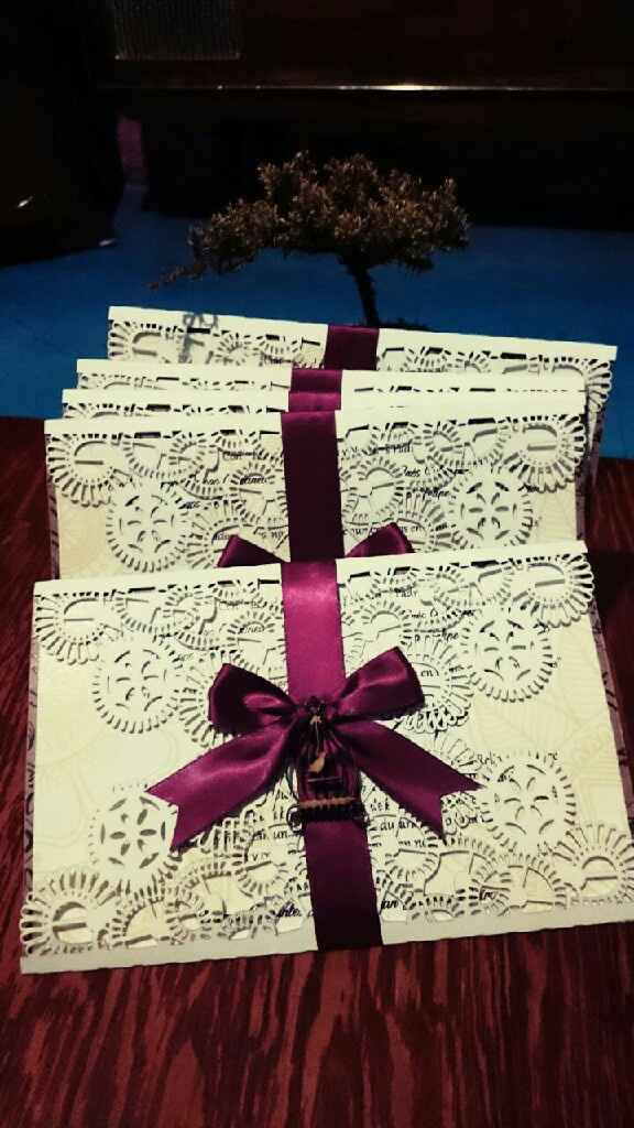  Invitaciones!!! Listas... ✔ - 3