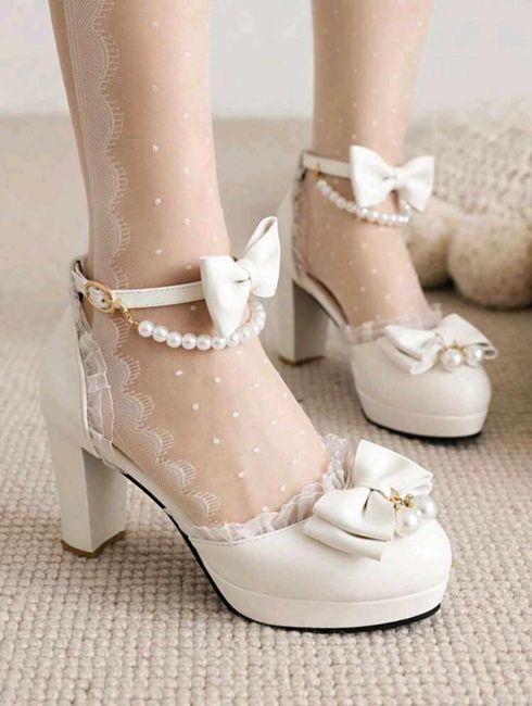 Duelo de zapatos para novia - 1