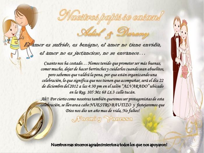 AMO ESTA INVITACION