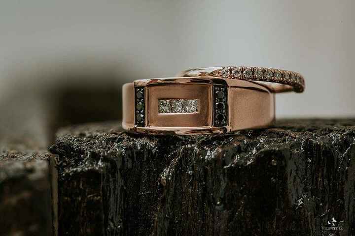  Nuestros anillos rose gold!! - 1