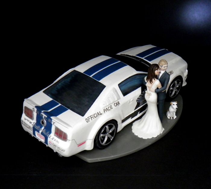 sorpresa pastel de boda estilo Racing! - 2