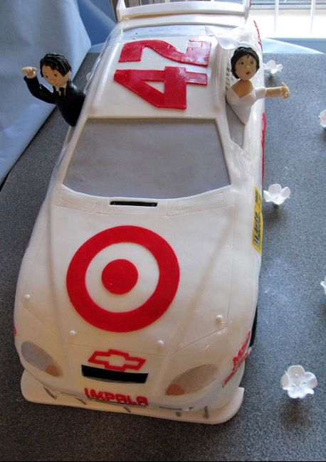 sorpresa pastel de boda estilo Racing! - 3