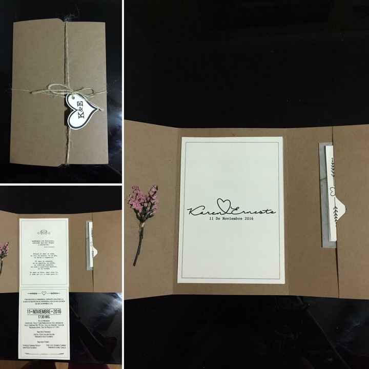 Invitaciones originales - 1