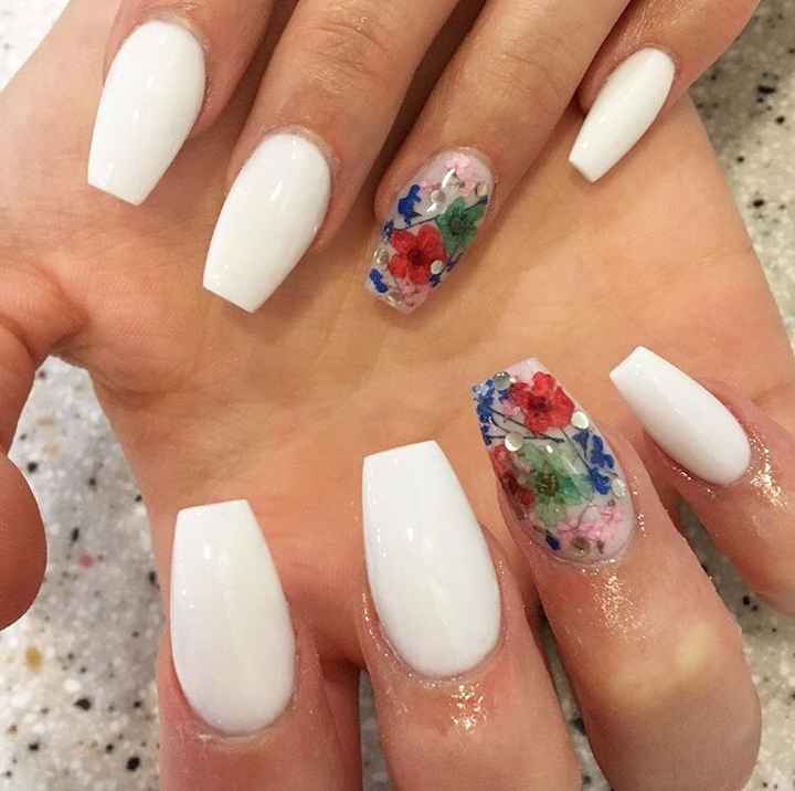 Tendencia en uñas... para novias!! - 2