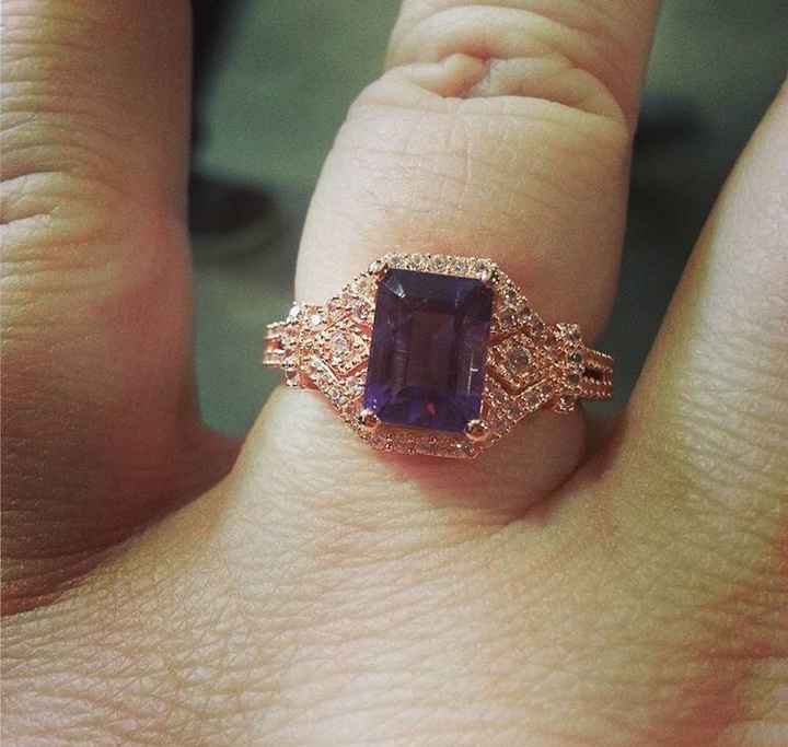 Anillos de compromiso coloridos! :) - 7