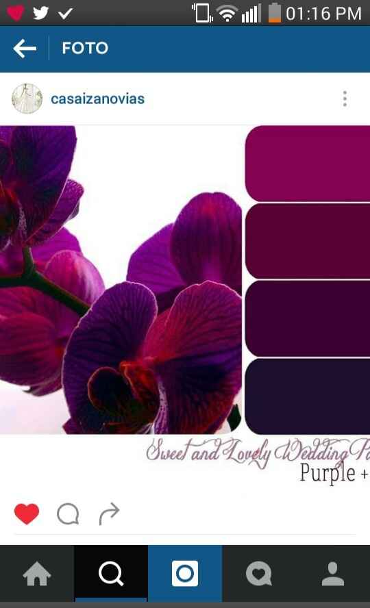 Cuál es el color de su boda? - 1