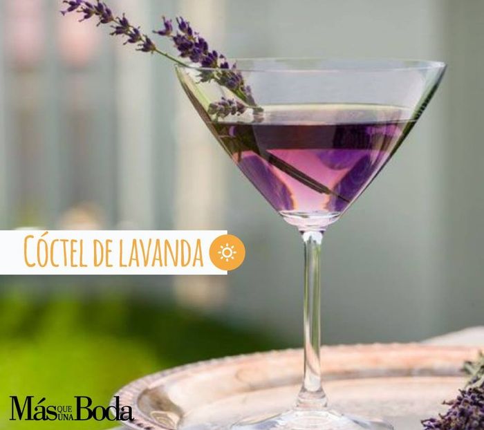 Coctel de lavanda
