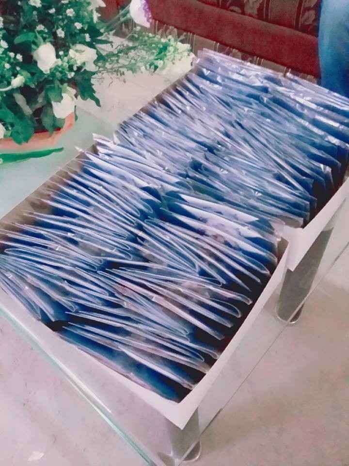 Al momento de abrir las cajas 