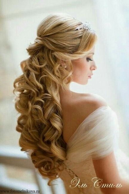 Peinados de novia semirecogidos 30 ideas para un look natural y romántico