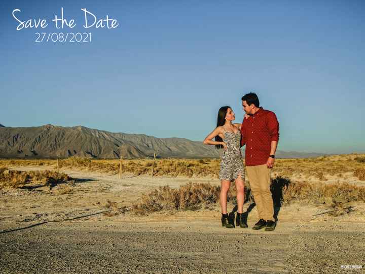 Nuestras fotos Save the Date y nueva fecha!! - 1