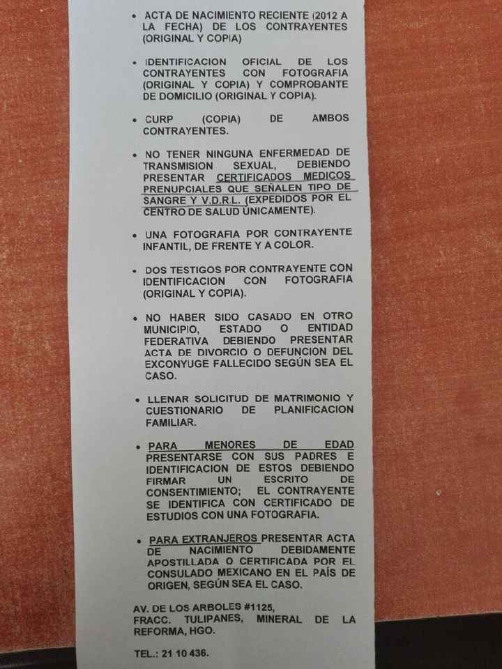  Examenes prenupciales.... Help!!!! - 1